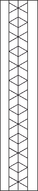 Чертёж WAYS W7-E шириной 400 мм.